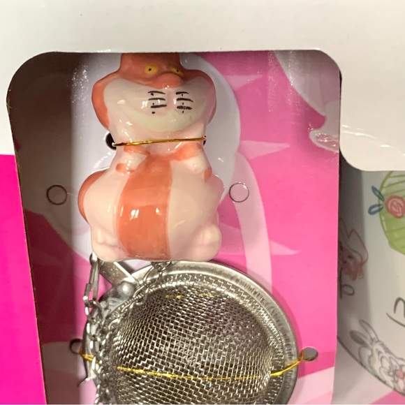 Disney Alice in Wonderland Cheshire Cat Mug and Tea Infuser Set - Picture 6 of 12